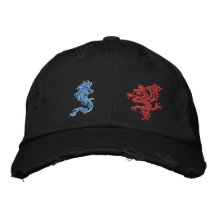 Guerras del dragón gorra de béisbol bordada