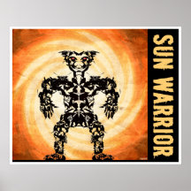 Guerrero #4 de Sun Poster