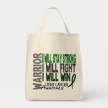 Guerrero del cáncer de hígado bolsa de mano