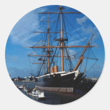 Guerrero del HMS", Portsmouth, Inglaterra Etiquetas