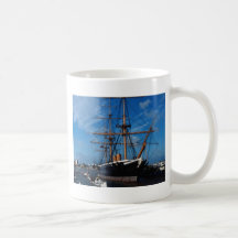Guerrero del HMS", Portsmouth, Inglaterra Tazas