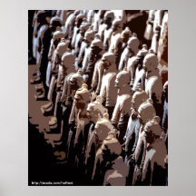 Guerreros de la terracota poster