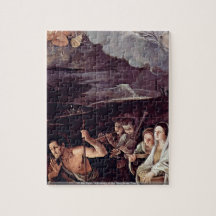 Guido Reni - adoración del detalle de los pastores Puzzles