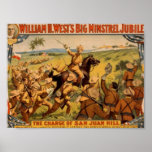 Guillermo H. West, 'la carga de San Juan Hill Impresiones