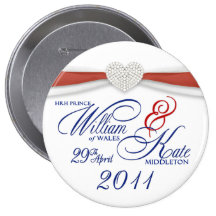 Guillermo y Kate - Pin conmemorativo del boda real