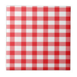 Guinga roja azulejo cerámica
