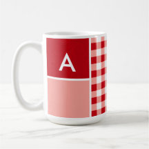 Guinga roja tazas
