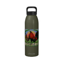 Guirnalda de las aves de juego botellas de agua reutilizables