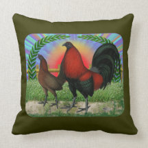 Guirnalda de las aves de juego cojin