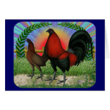 Guirnalda de las aves de juego felicitacion 