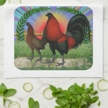 Guirnalda de las aves de juego toallas
