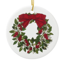 Guirnalda de /Poinsettia del alazán adornos