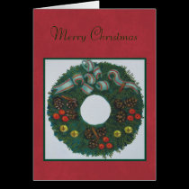 Guirnalda del navidad tarjetas