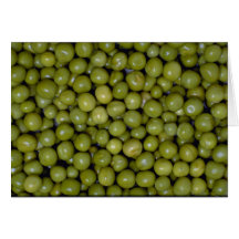 Guisantes de jardín felicitacion 