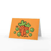 Guisantes y zanahorias