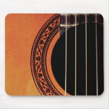 Guitarra acústica alfombrillas de ratones