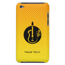 Guitarra acústica amarillo-naranja Case-Mate iPod touch protectores