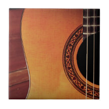 Guitarra acústica azulejos
