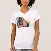 guitarra acústica camisetas