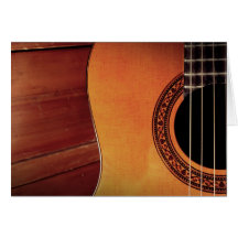 Guitarra acústica felicitaciones