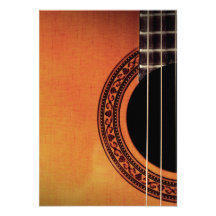 Guitarra acústica invitación