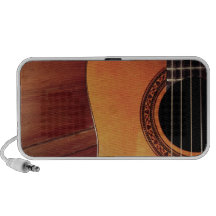 Guitarra acústica iPhone altavoces