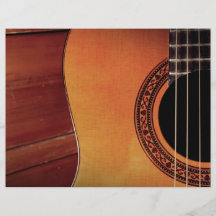 Guitarra acústica tarjeton