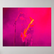 Guitarra dos P rosado Posters