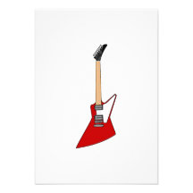 Guitarra eléctrica anuncio