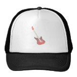 Guitarra eléctrica del diamante artificial gorras de camionero