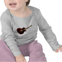 Guitarra eléctrica del vintage camisetas