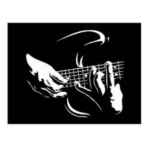 guitarra-manos-DKT Tarjetas Postales