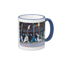Guitarras de Hollywood Tazas De Café
