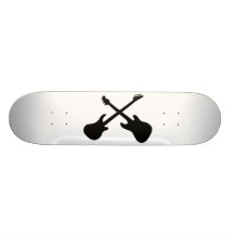 Guitarras de la travesía tablas de skate