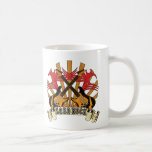 Guitarras del heavy taza de café