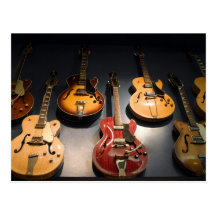 Guitarras del vintage postales