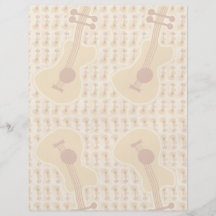Guitarras maravillosas tarjeta publicitaria