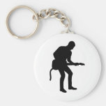Guitarrista de la estrella del rock llaveros
