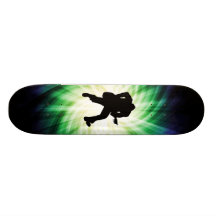 Guitarrista fresco patines personalizados