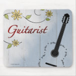 Guitarrista Mousepad Alfombrillas De Ratón