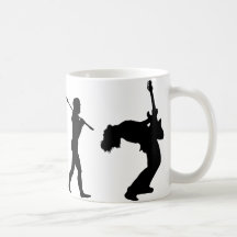Guitarrista Tazas De Café
