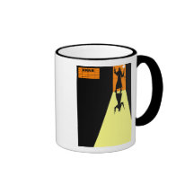 gunslinger de la puesta del sol taza