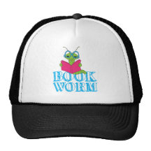 Gusano de libro gorra