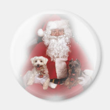 Gustando a Papá Noel Imán De Frigorifico