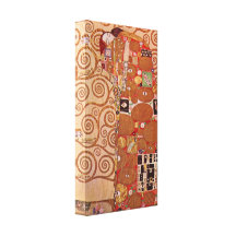 Gustavo Klimt - abrazo Impresión En Lona