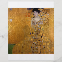 Gustavo Klimt - Adela Bloch-Bauer I. Tarjeta Publicitaria