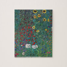 Gustavo Klimt - cultive un huerto con rompecabezas