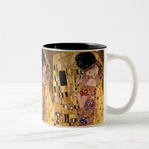 Gustavo Klimt: El beso (detalle) Tazas De Café