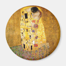 Gustavo Klimt el beso Iman Para Frigorífico
