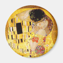Gustavo Klimt el beso Imán Para Frigorífico